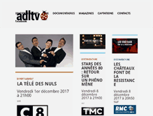 Tablet Screenshot of adltv.com